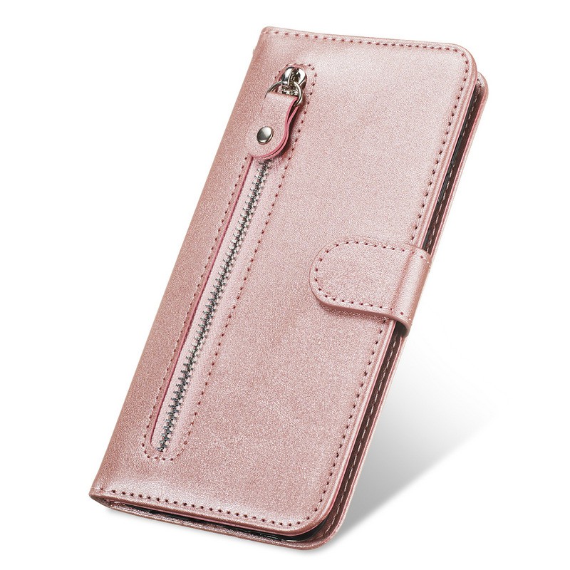 Bao da điện thoại có nắp gập có khóa kéo cho Samsung Galaxy A51 A71 A50 A70 A50s A30S A30 A20 A20S A10 A10S | BigBuy360 - bigbuy360.vn