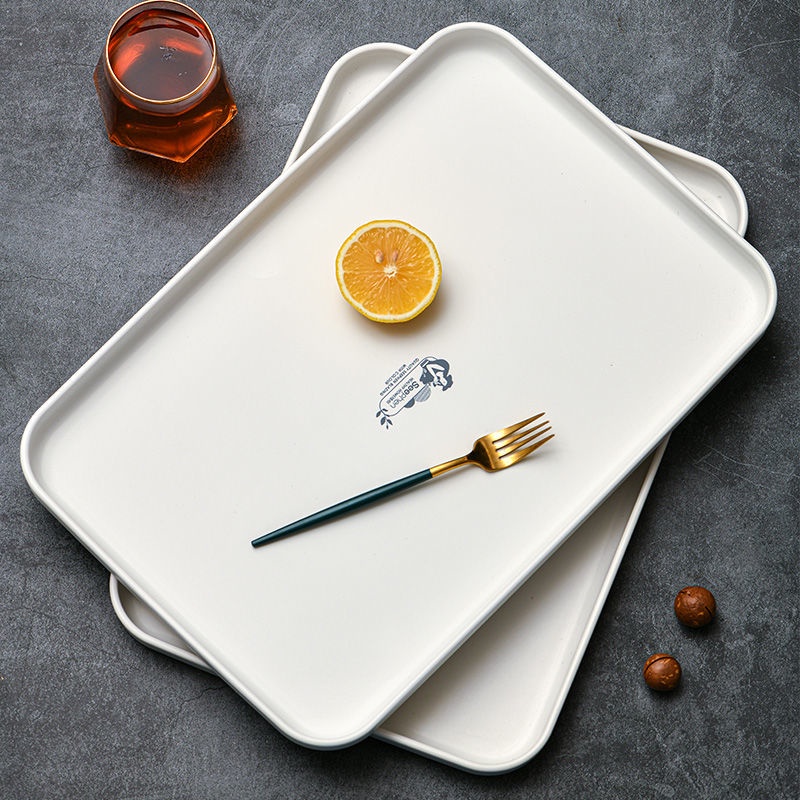 Khay Hình Chữ Nhật Khay Tròn Khay Nhựa đựng Trái Cây Khay đựng Trà / Cốc đựng Nước Khay Trà Phục Vụ ăn Uống Thương Mại Khay Vật Lý Khoai Tây Chiên Khay Chiên Gà Rán