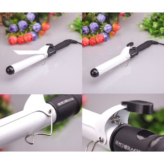 Máy uốn tóc công nghệ Nhật đèn LED cao cấp (Đen) - TM055