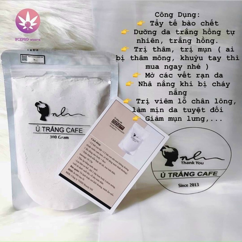 Ủ TRẮNG CAFE TRẮNG HỒNG MỜ THÂM GIẢM MỤN | BigBuy360 - bigbuy360.vn
