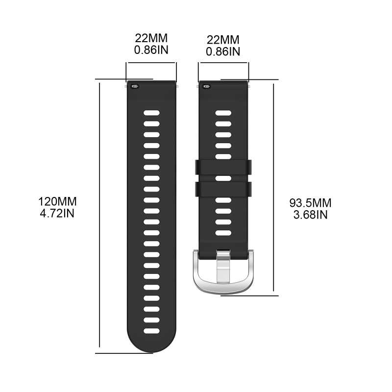 Dây Đeo 22mm Cho Forerunner255 music / Vivoactive 4