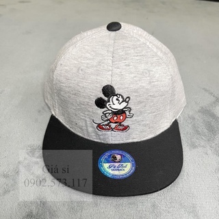 nón kết hiphop thêu hình mickey dành cho em bé
