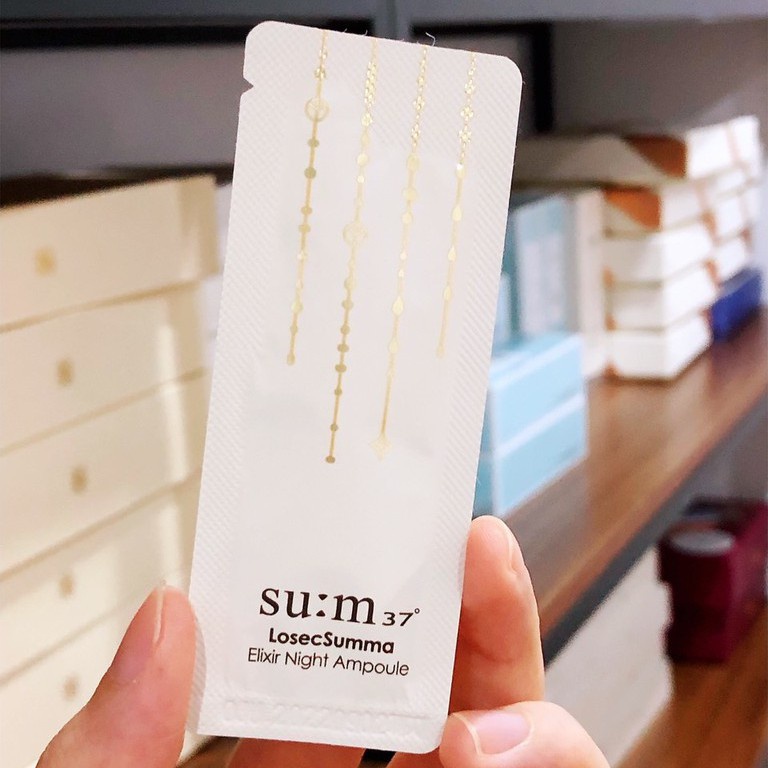 Combo 10 Gói Tinh Chất Vàng Ban Đêm Sum Losec Summa - Su:m37 Losec Summa Night Ampoule