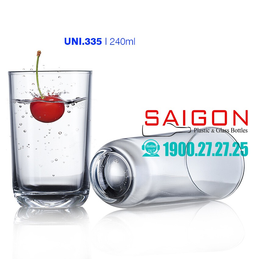 Ly Thủy Tinh Đáy Bầu 280ml | Nhập Khẩu Thái Lan | BigBuy360 - bigbuy360.vn