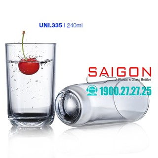 Ly Thủy Tinh Đáy Bầu 280ml | Nhập Khẩu Thái Lan