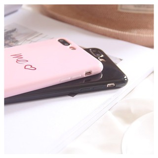 Ốp you & me bóng cho iPhone ( bán kèm dây đeo giá rẻ)