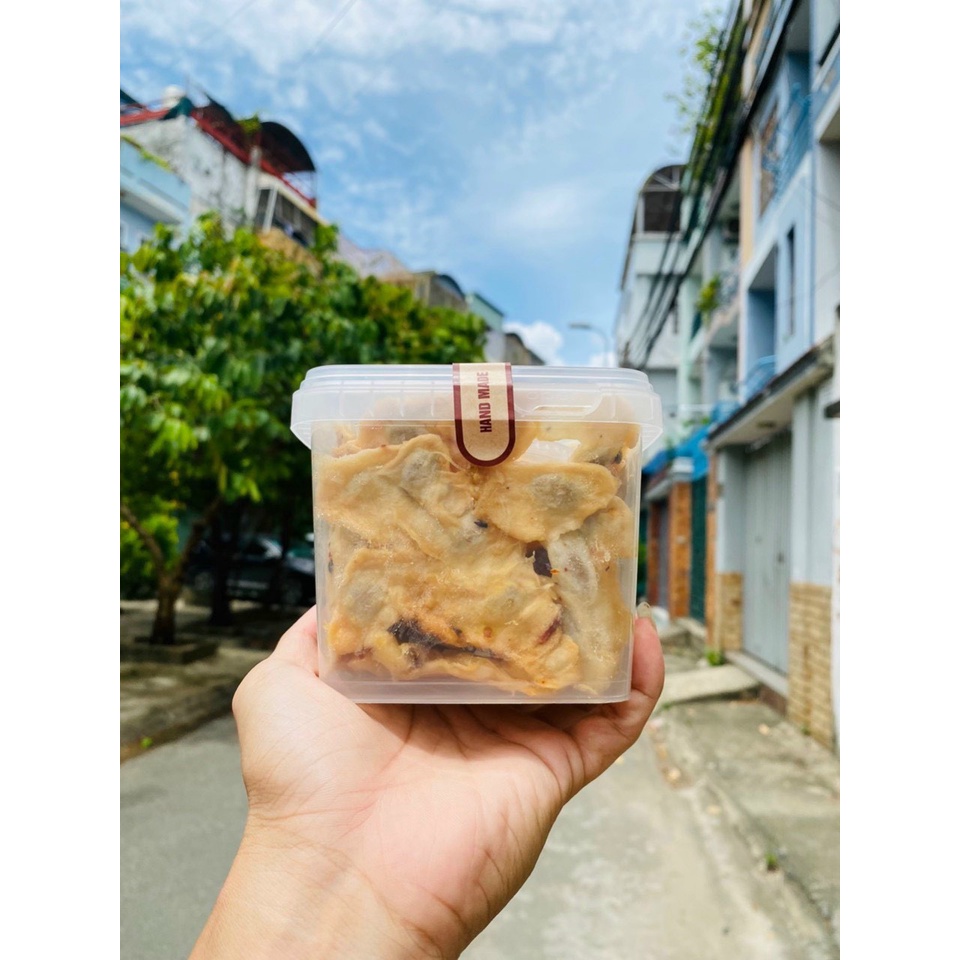 Mãng cầu sấy muối ớt chua cay sấy dẻo có kèm muối tôm - hộp 300g
