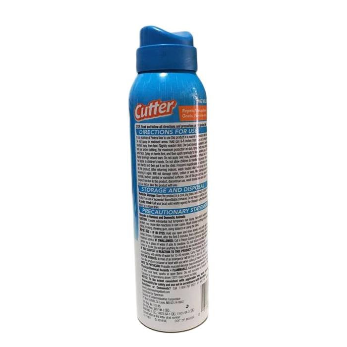 Thuốc xịt chống côn trùng cắn Cutter Dry Insect Repellent