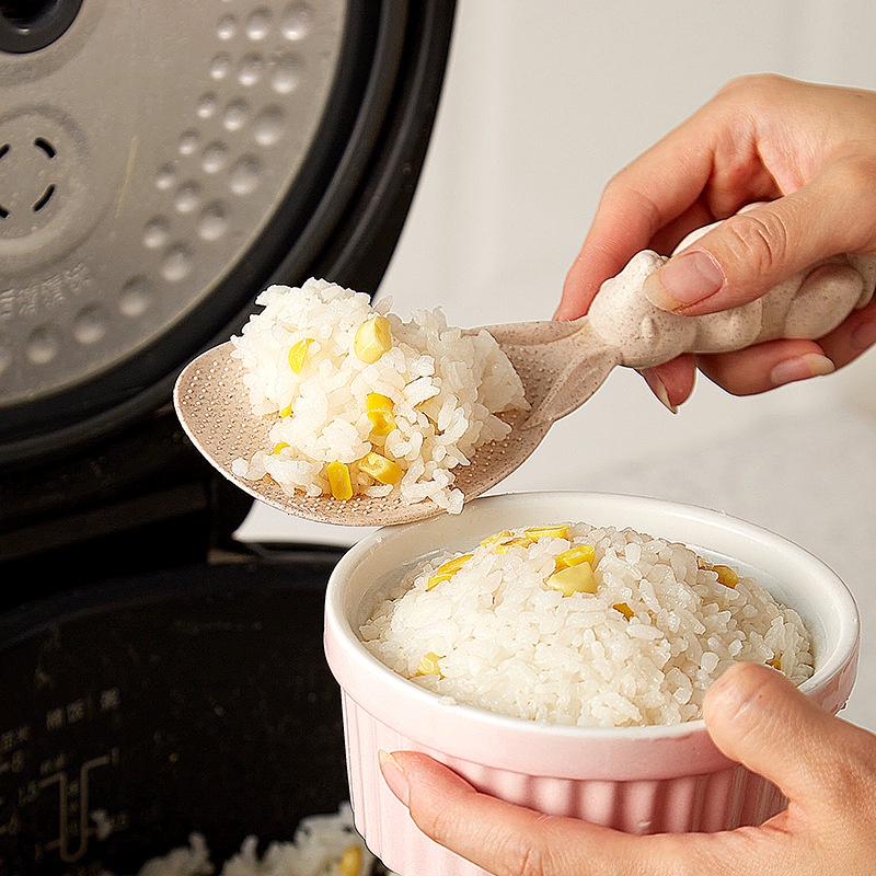 Muỗng Xới Cơm Hình Thỏ Hoạt Hình Đáng Yêu