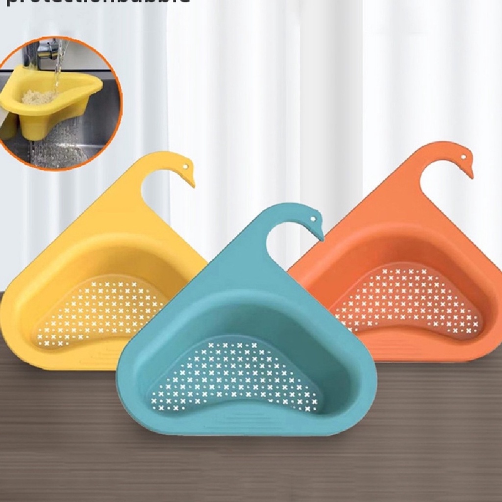 Khay lọc rác bồn rửa bát, bồn rửa chén đa năng, Giỏ lọc rác, đựng rẻ rửa bát hình thiên nga