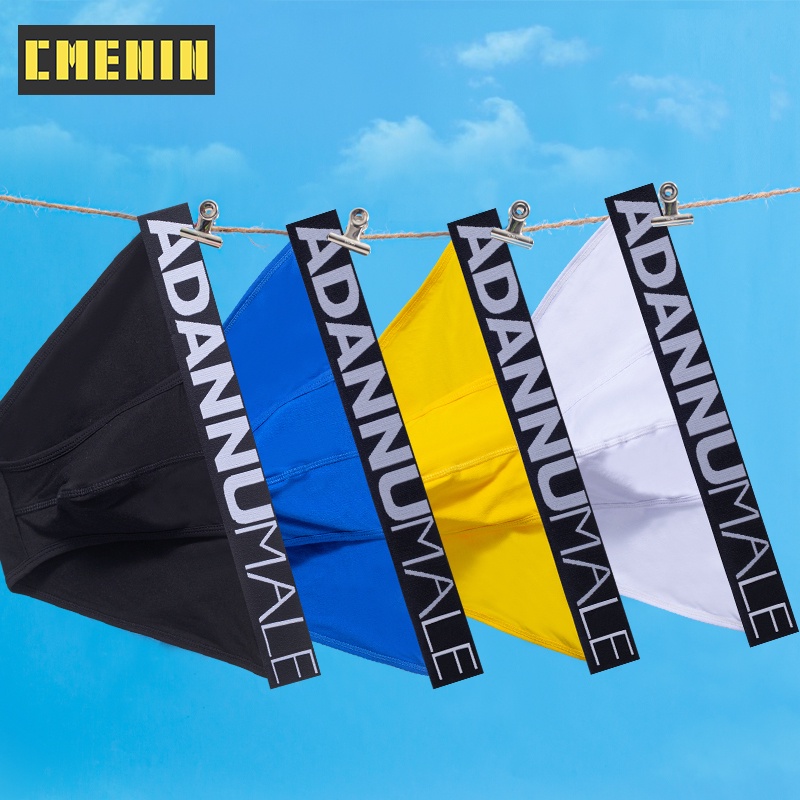 1 Quần Lót Nam Dạng Lồi Chất Liệu Cotton Ad7121