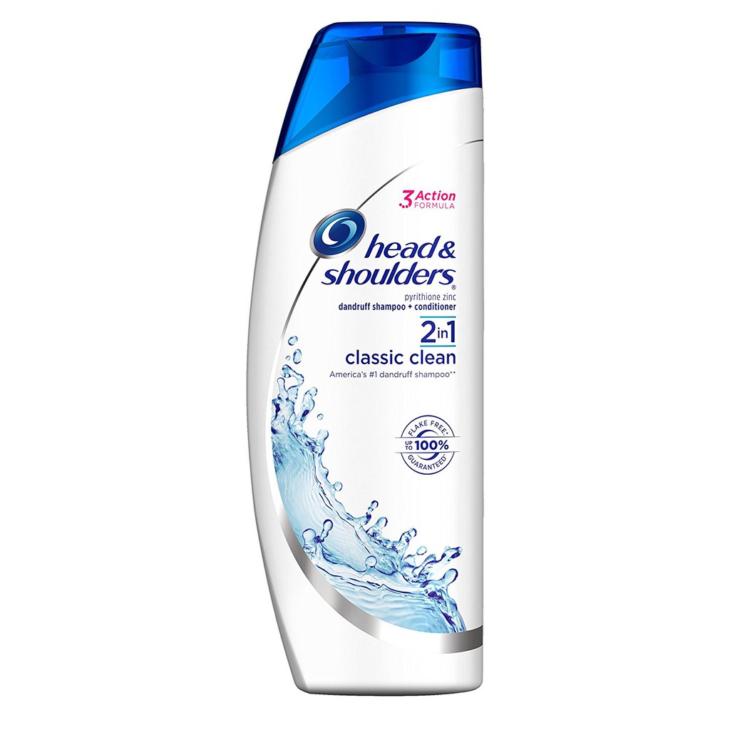 Dầu gội đầu & xả trị gàu Head & Shoulders Classic Clean 2-in-1 Dandruff  Shampoo + Conditioner 400ml (Mỹ) | Shopee Việt Nam