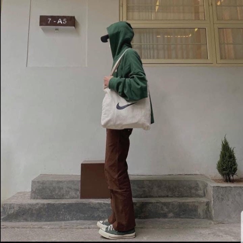 Túi tote Nike-Drew giá rẻ phụ kiện đi học đi chơi hot trend