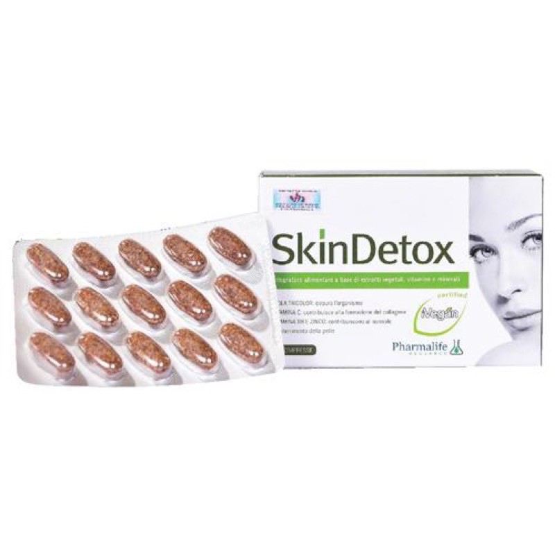 Pharmalife Viên Uống Thải Độc Và Ngăn Ngừa Mụn Skin Detox (Hộp 45 Viên nén) | BigBuy360 - bigbuy360.vn