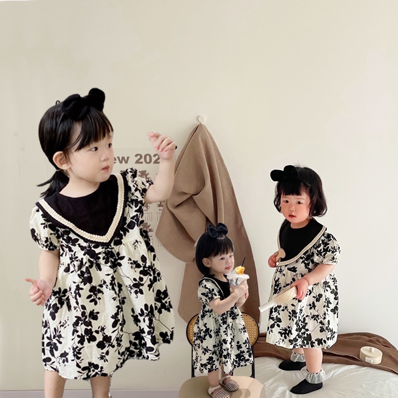 Đầm Hoa Công Chúa Cho Bé Gái