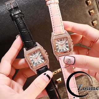 Đồng hồ thời trang nữ DZG đính đá cực đẹp ZO46