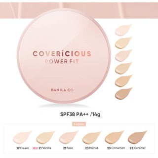 Phấn nước trang điểm Banila Co Covericious Power Fit Cushion