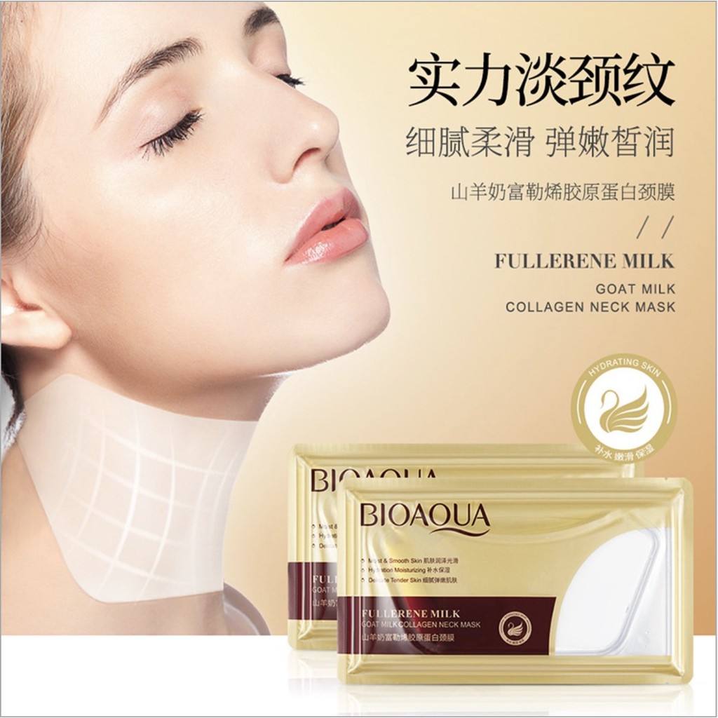 Mặt nạ cổ Collagen cải thiện nếp gấp cổ, phục hồi tốt da vùng cổ B21