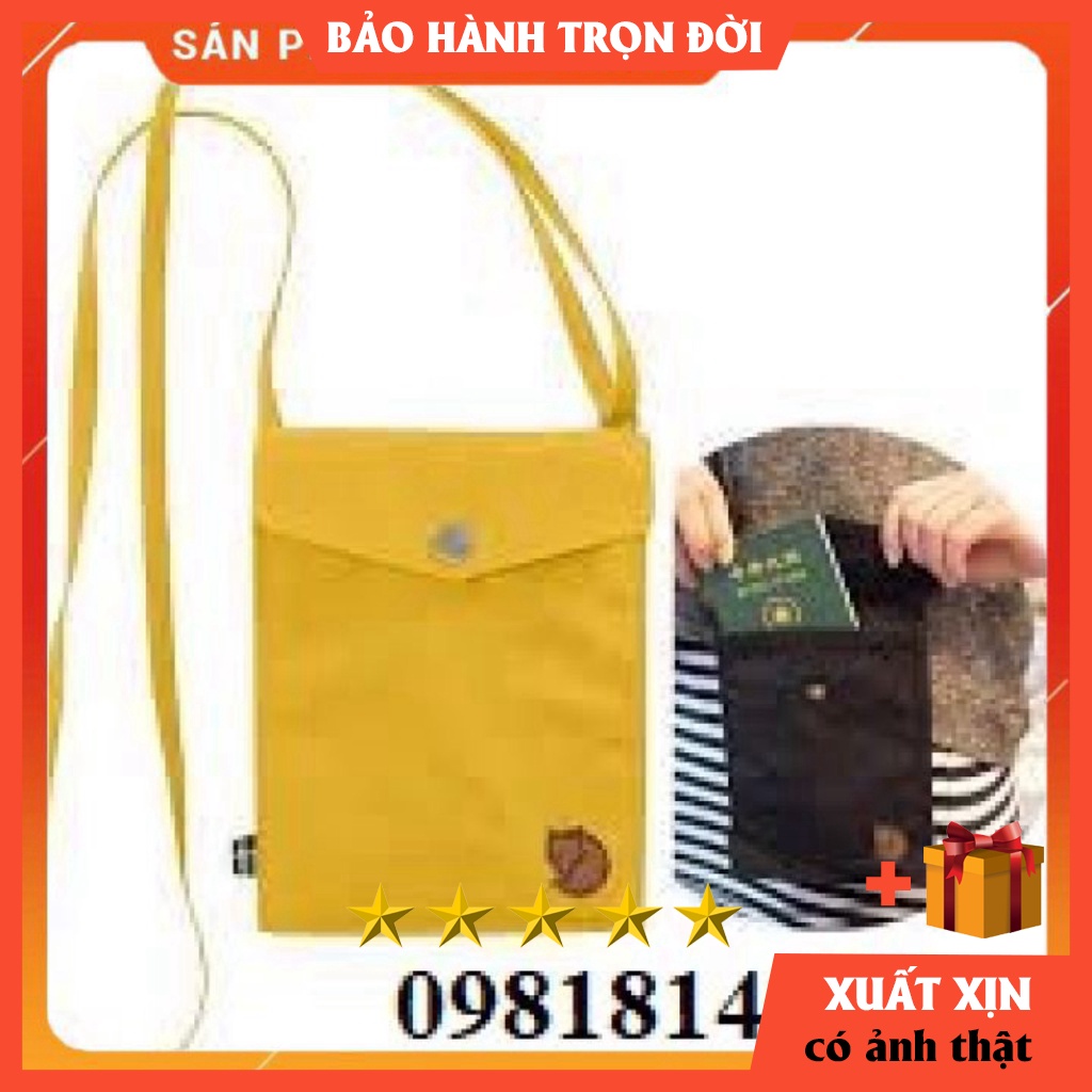 Túi đeo chéo Fjallraven Kanken Pocket vải G1000 BẢO HÀNH TRỌN ĐỜI