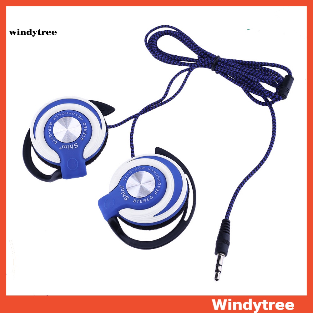 Tai nghe kẹp vành tai âm thanh siêu trầm jack cắm 3.5mm