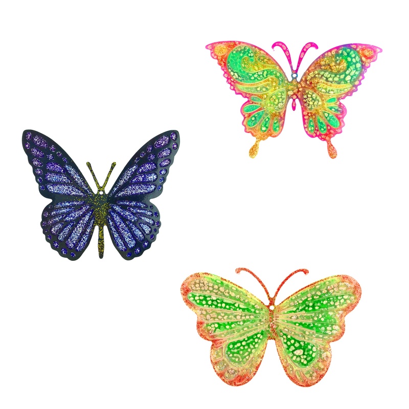 Khuôn Silicone Làm Mặt Dây Chuyền Hình Bươm Bướm DIY