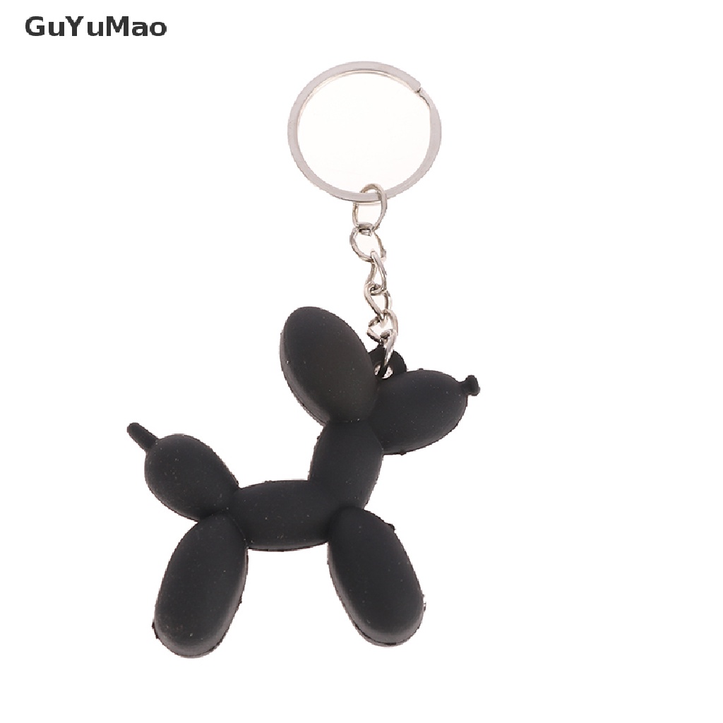 [cxGUYU] Cartoon Balloon Dog Keychain Ring Pendant Couple Key Chain Bag Pendant Gifts  PRTA