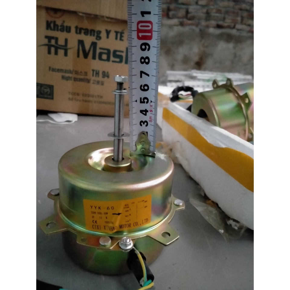 Mô tơ quạt hơi nước công suất 60W trục 8mm