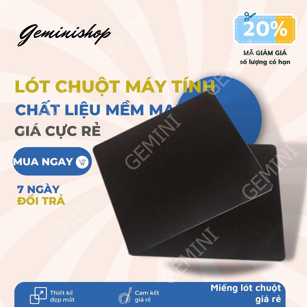 Lót Chuột Size Nhỏ 22 x 18 cm giá siêu rẻ (Mẫu 1)