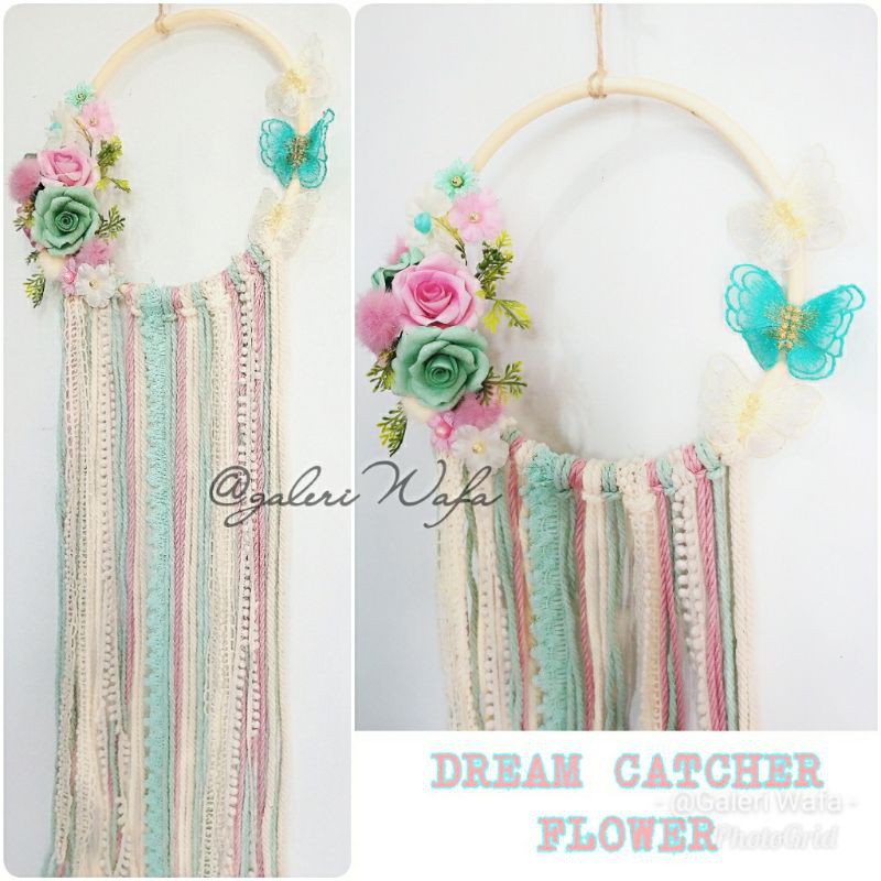 Dream Catcher Treo Tường Trang Trí Phong Cách Ấn Độ