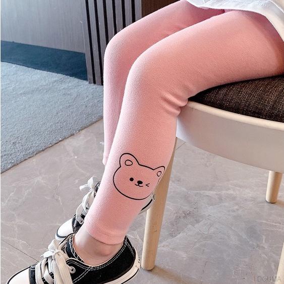 Quần ống mỏng dễ thương kiểu Hàn Quốc dành cho trẻ em