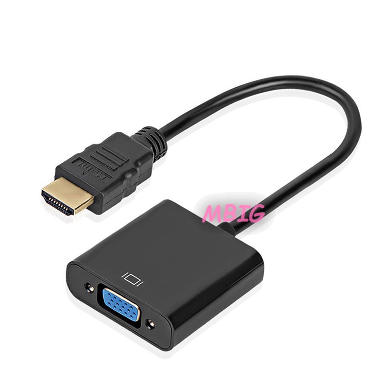 Đầu chuyển đổi cổng HDMI VGA sang cổng VGA cho máy tính , laptop