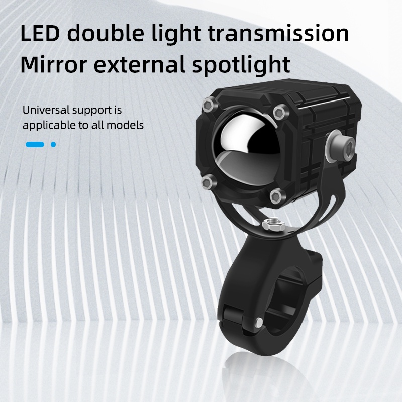 1 Cặp Đèn Led Mini Ánh Sáng Trắng/Vàng/Vàng Dùng Cho Xe Máy