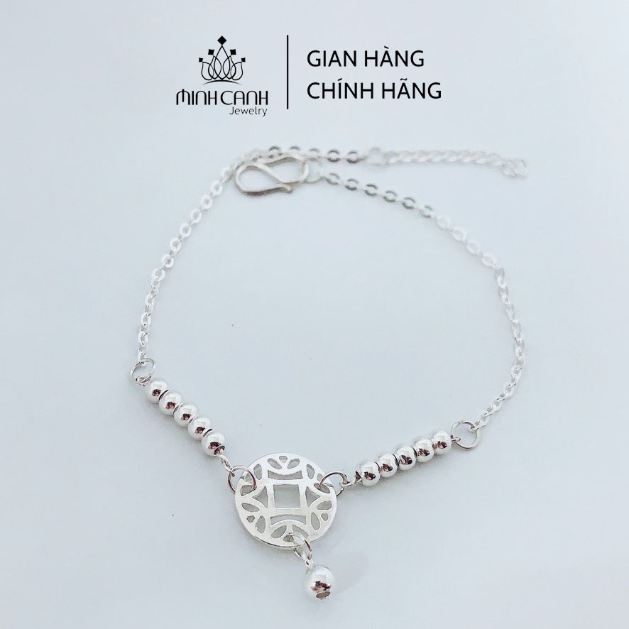 Lắc Tay Kim Tiền Bằng Bạc - Minh Canh Jewelry