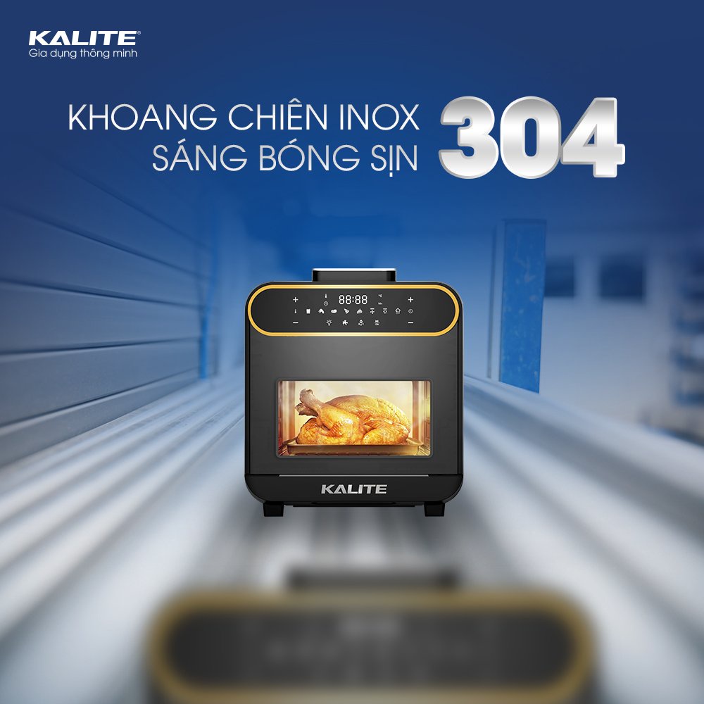 Nồi chiên hơi nước KALITE STEAM PRO cao cấp [BẢO HÀNH 24 THÁNG]