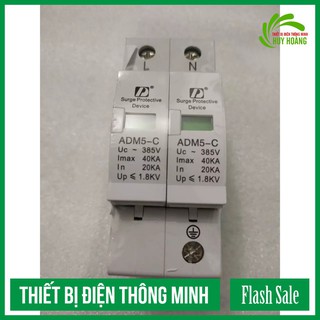 Thiết bị chống sét Cắt lọc sét - chống sét lan truyền 1 pha ADM5-2P 40KA