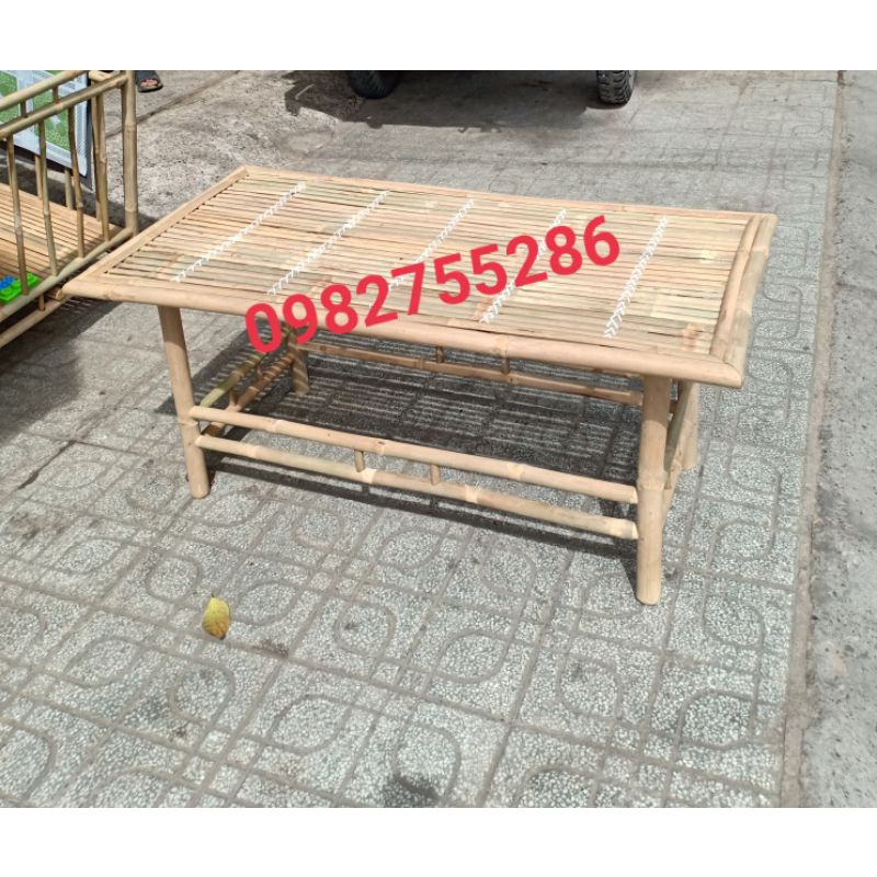 Bàn tre 1,2m chân cố định