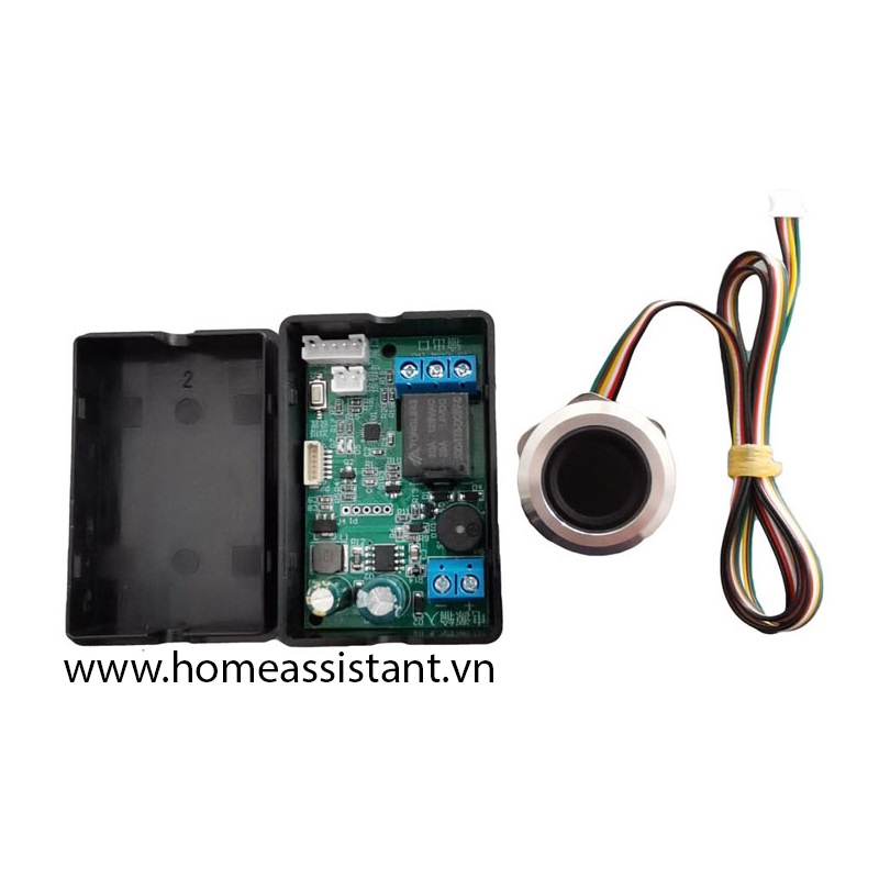 Công Tắc Giải Mã Mở Khóa Bằng Vân Tay Modbus RS485 VT01