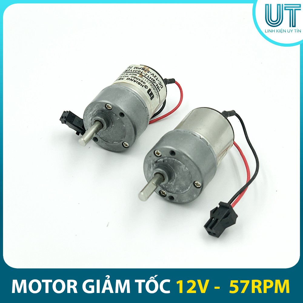 Động Cơ Giảm Tốc 12V 57RPM GH-1035Y