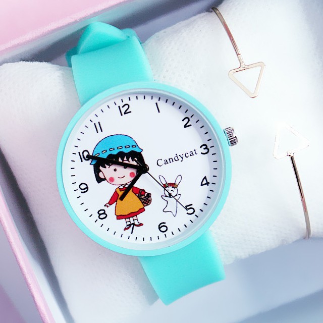 Đồng hồ thời trang nữ dây cao su Maruko Candycat PKHRCAT002 (Đường kính mặt: 36 mm) | WebRaoVat - webraovat.net.vn