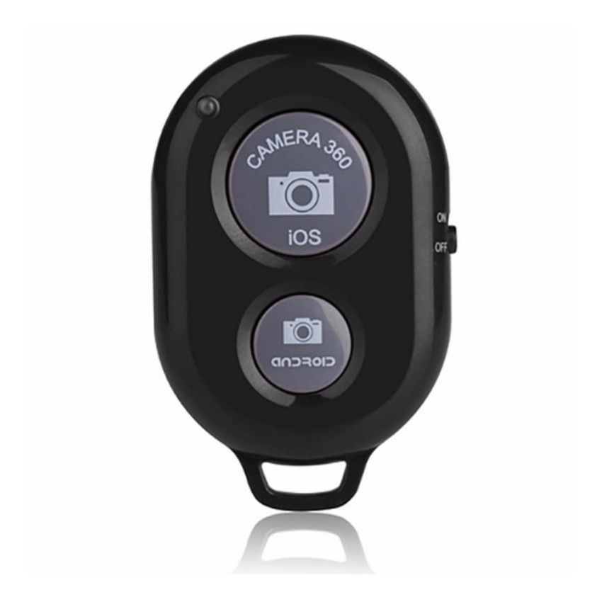 Combo 50 Remote chụp ảnh cho điện thoại Bluetooth Shutter (Màu Đen) Kmã MI
