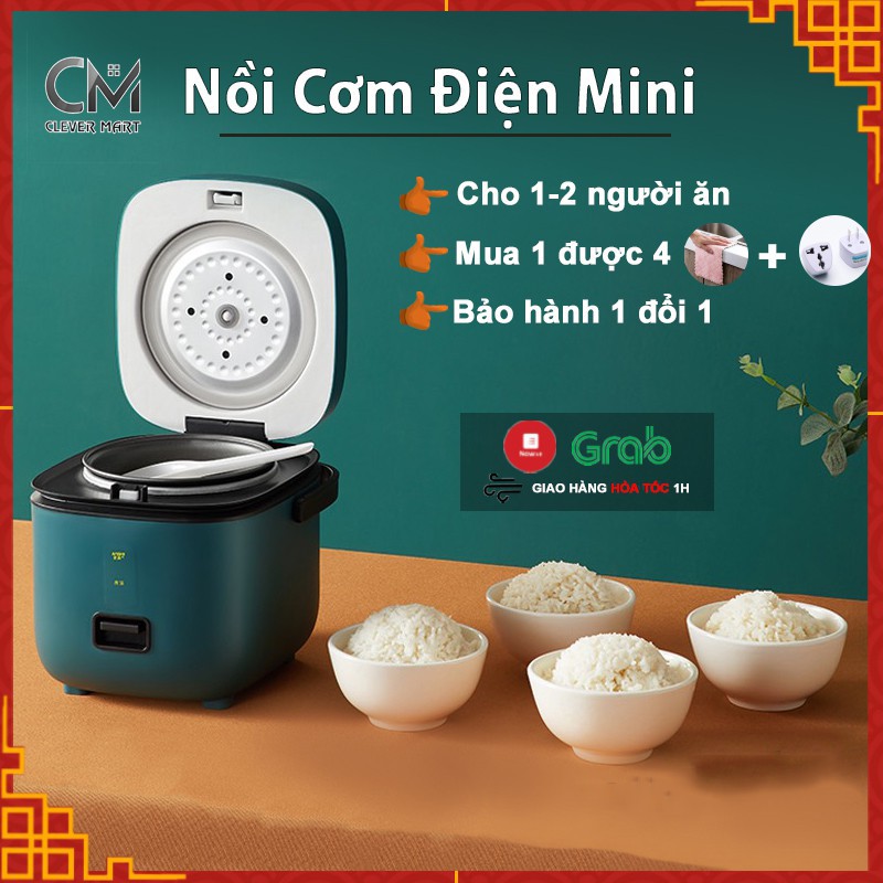 Nồi Cơm Điện cao tần JIASHI 1,2L  [HÀNG HIỆU] 6 Chức Năng