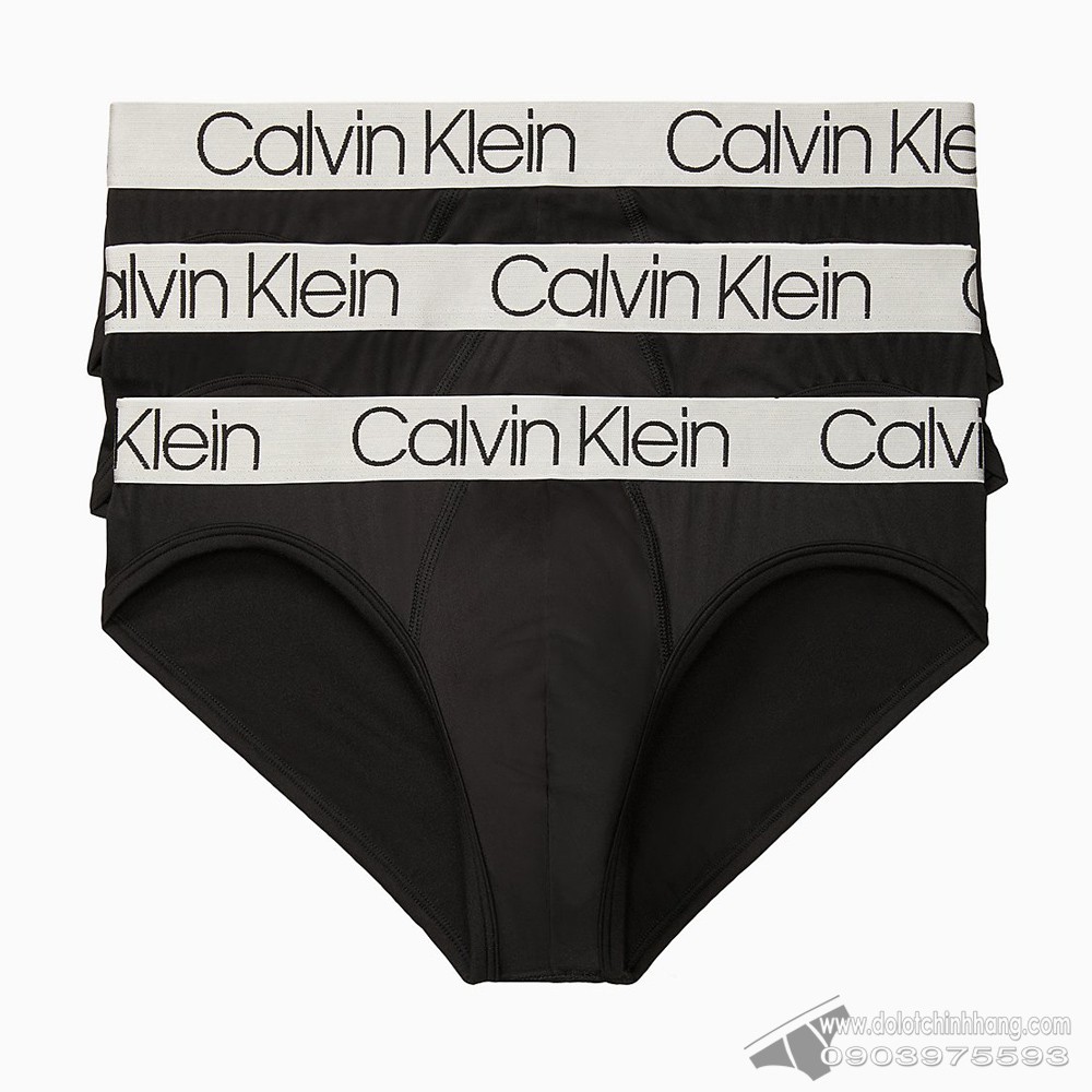 Quần lót nam Calvin Klein NP2211O Chromatic Micro Hip Brief 3-pack Black