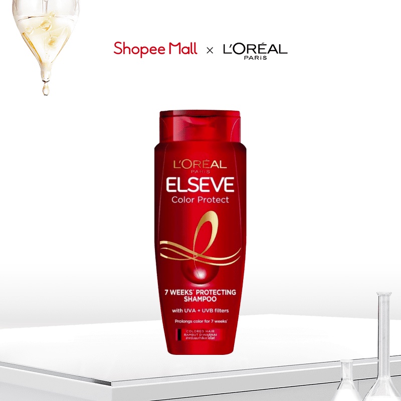 Dầu gội bảo vệ và lưu giữ màu tóc nhuộm trong 7 tuần L'Oréal Paris Elseve Color Protect 7 weeks Protecting Shampoo 280ml