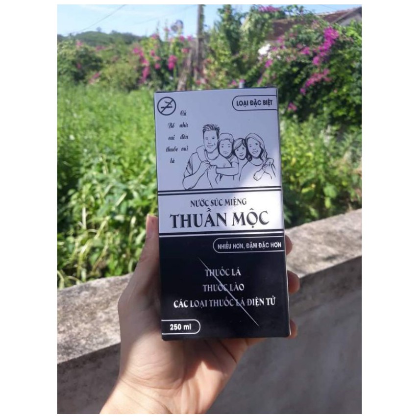 Nước súc miệng cai thuốc lá