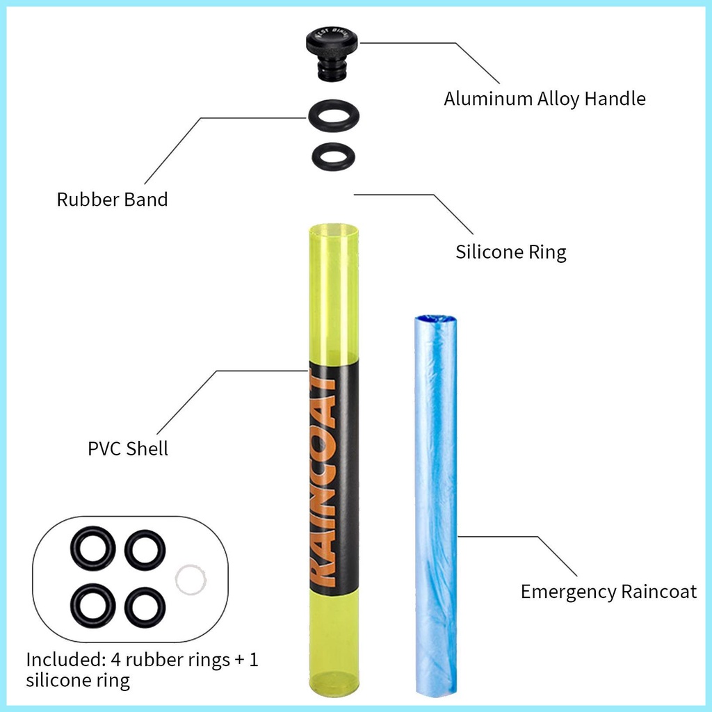 1 Áo Mưa Chống Nước Dành Cho Nam Nữ