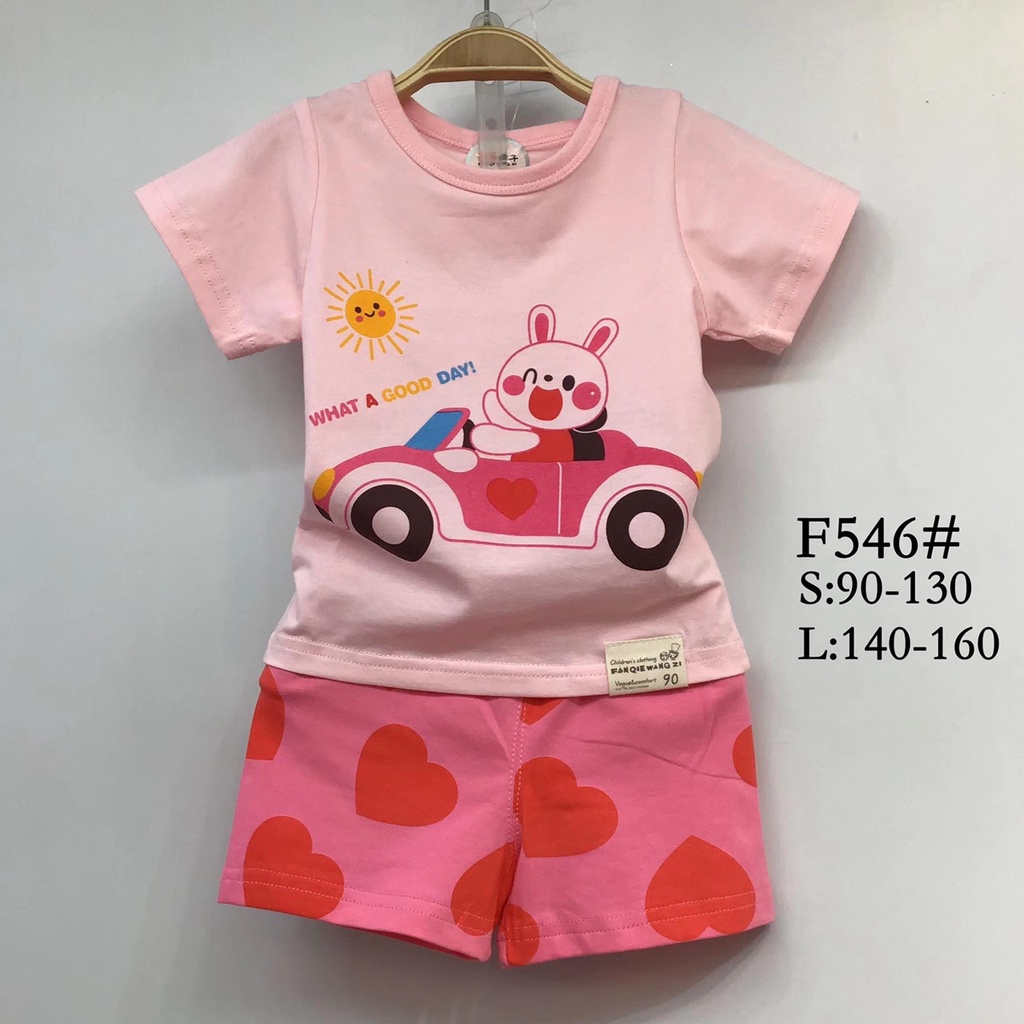 Bộ Xuất Hàn FANQ _ Chất thun cotton co giãn 4 chiều_Mẫu 2021 bé gái 1
