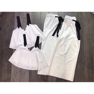 Set áo 2 dây quần ống rộng