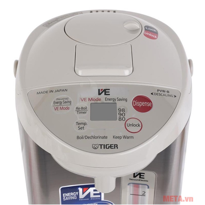 Bình thủy điện Tiger PVW-B30W 3 lít