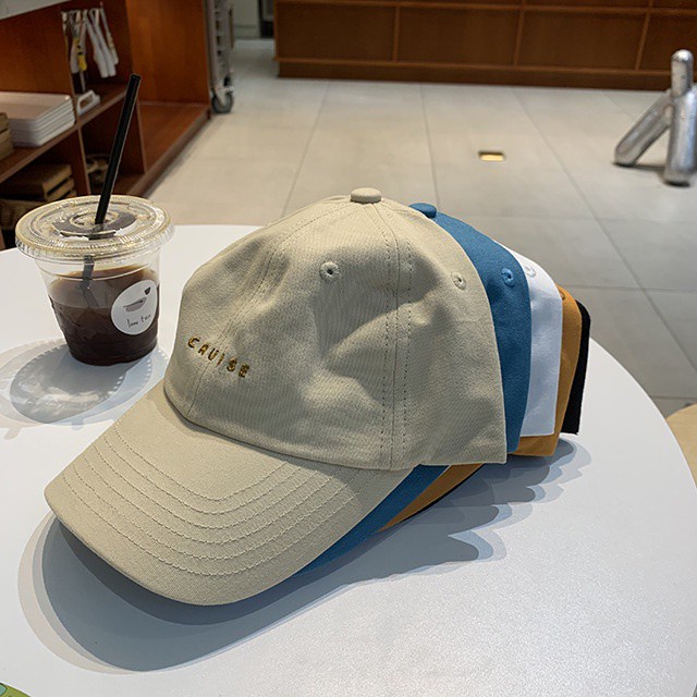 Mũ Lưỡi Trai Mềm Thêu Chữ Phong Cách Hàn Quốc Thời Trang Xuân Hè 19112