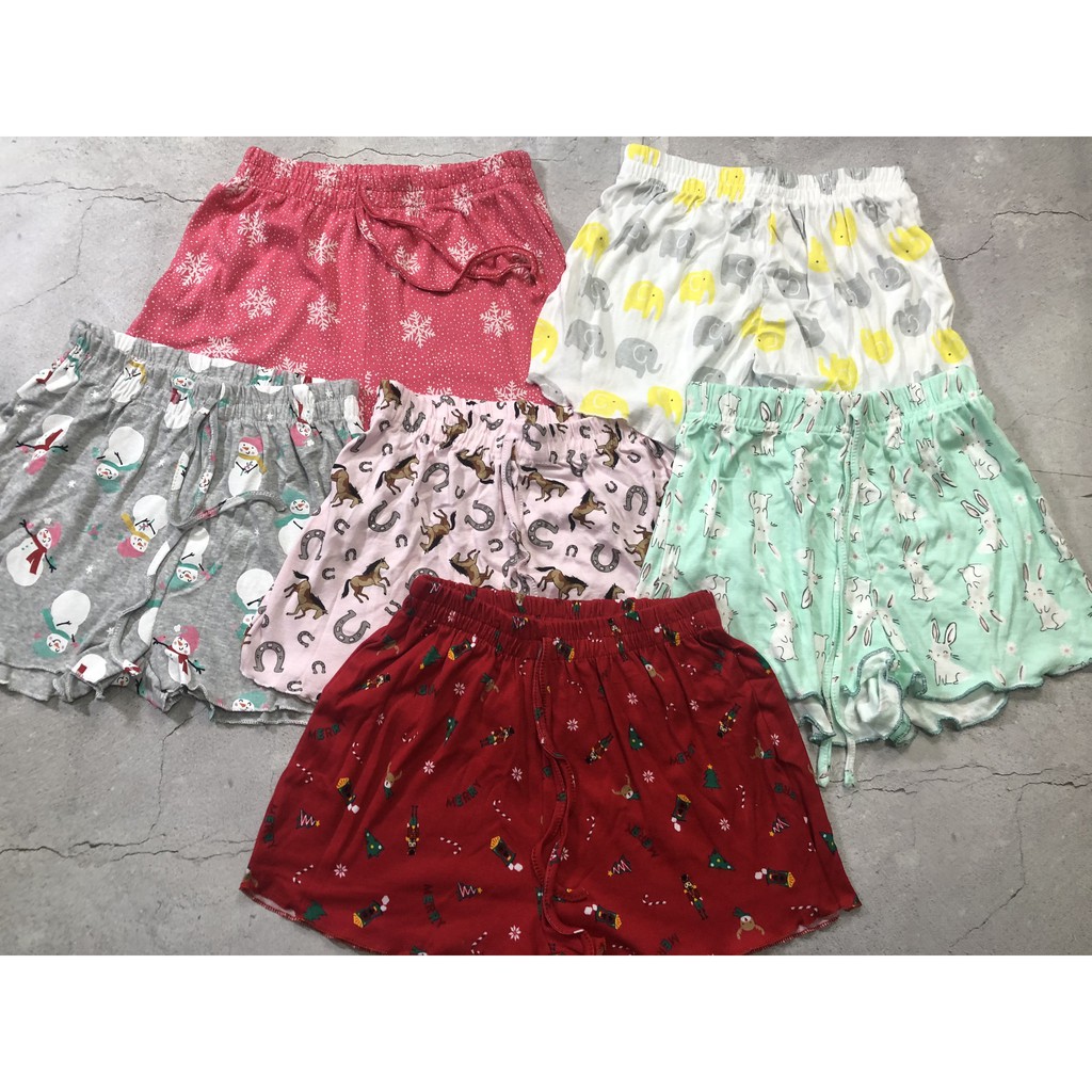 [QUẦN NỮ COTTON THÁI] Quần Đùi Nữ, Quần Ngủ Nữ Nhiều Hình Phối Áo 2 Dây Mặc Nhà cực Thoải Mái | BigBuy360 - bigbuy360.vn